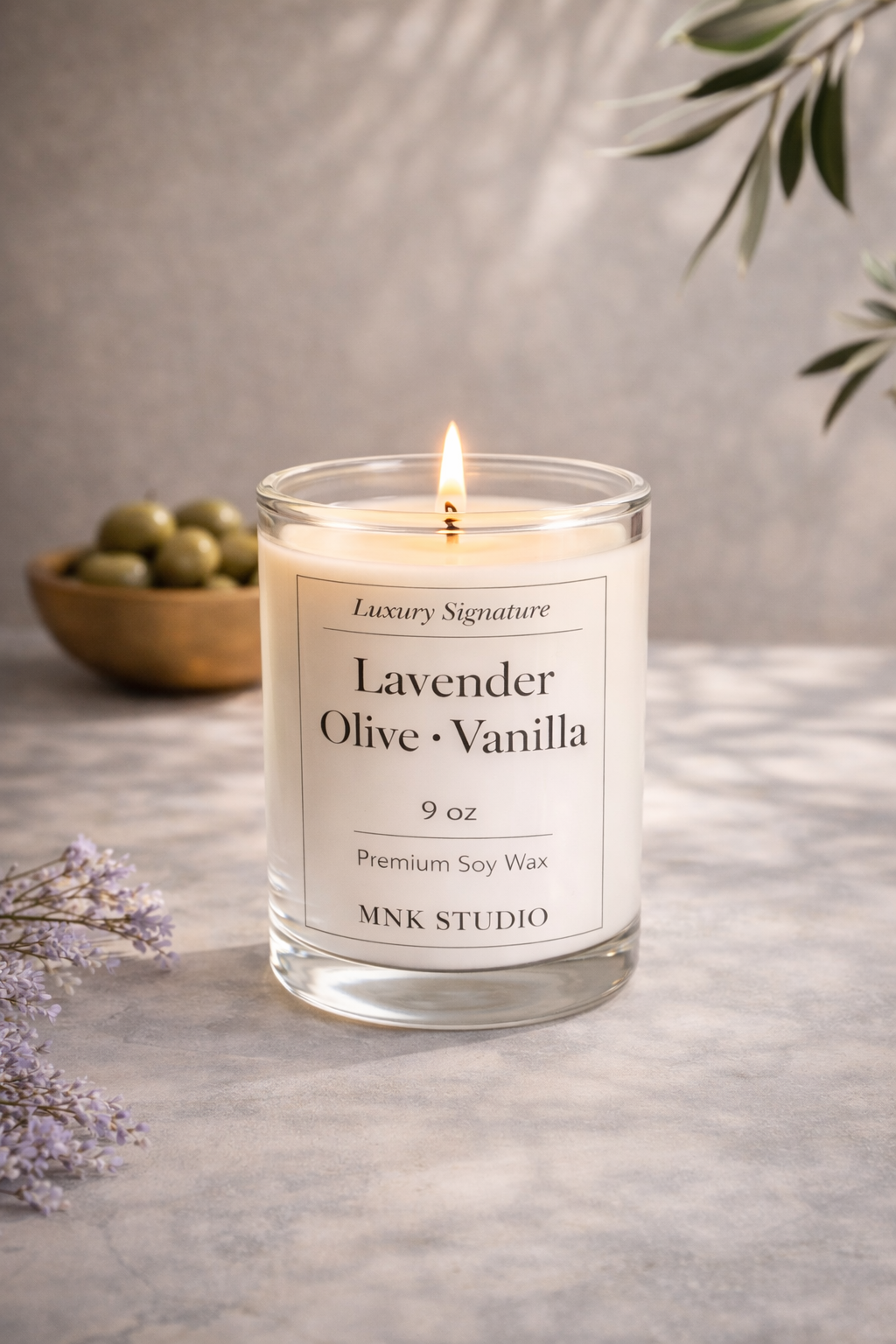 Lavender • Olive • Vanilla
